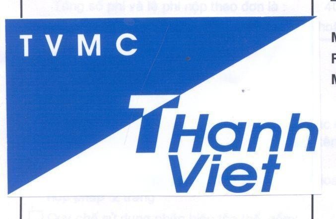 Mẫu nhãn hiệu TVMC THANH VIET