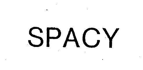 Mẫu nhãn hiệu SPACY
