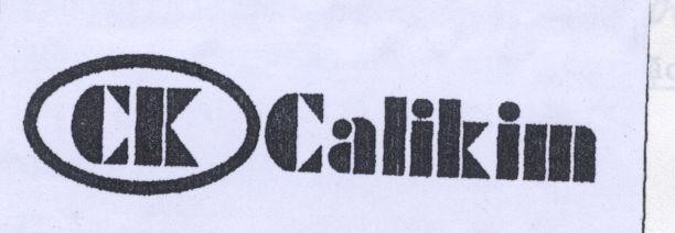 Mẫu nhãn hiệu CK CALIKIM