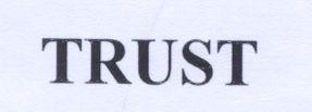 Mẫu nhãn hiệu TRUST