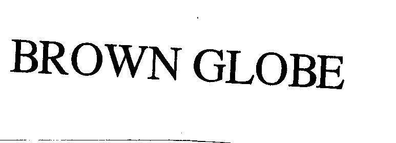 Mẫu nhãn hiệu BROWN GLOBE