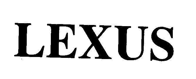 Mẫu nhãn hiệu LEXUS