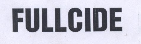 Mẫu nhãn hiệu FULLCIDE