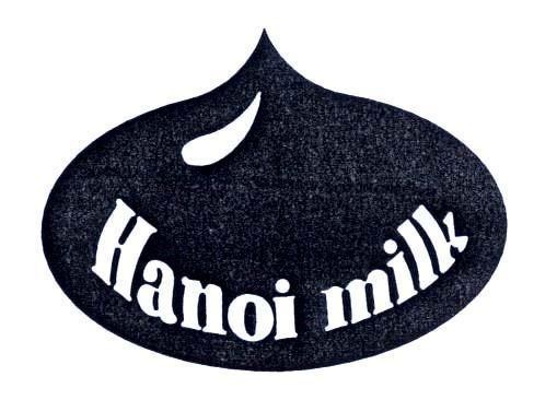 Mẫu nhãn hiệu HANOI MILK