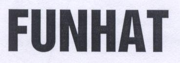 Mẫu nhãn hiệu FUNHAT