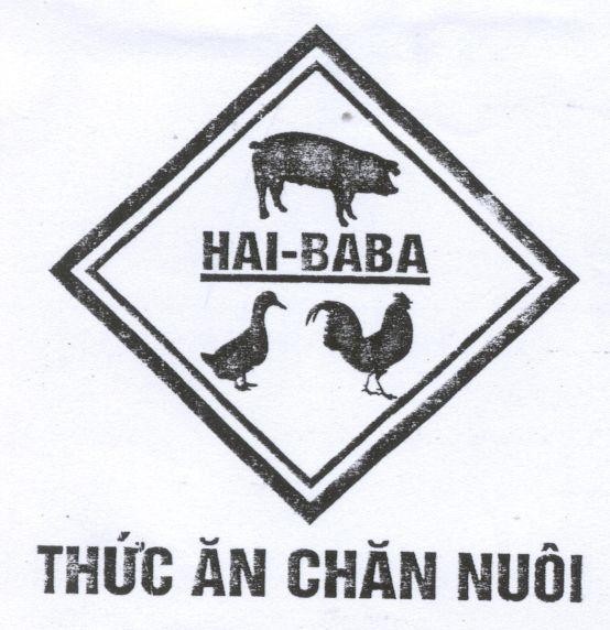 Mẫu nhãn hiệu HAI-BABA Thức ăn chăn nuôi