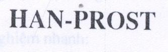 Mẫu nhãn hiệu HAN-PROST