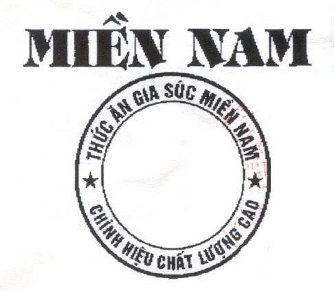 Mẫu nhãn hiệu Miền Nam Thức ăn gia súc Miền Nam CHINH HIEU CHAT LUONG CAO