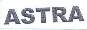 Mẫu nhãn hiệu ASTRA