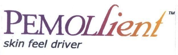 Mẫu nhãn hiệu PEMOLLIENT SKIN FEEL DRIVER TM
