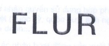 Mẫu nhãn hiệu FLUR