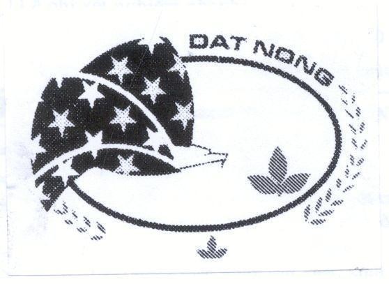 Mẫu nhãn hiệu DAT NONG