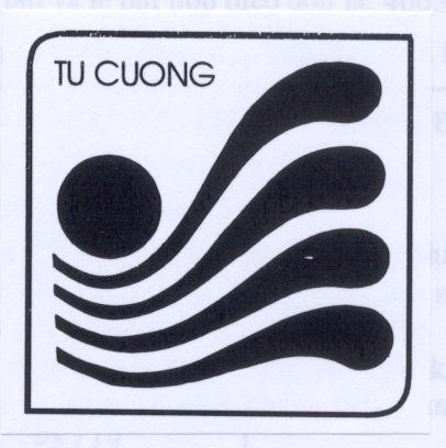 Mẫu nhãn hiệu TU CUONG