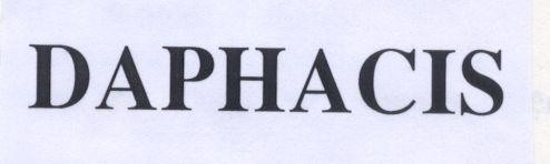 Mẫu nhãn hiệu DAPHACIS
