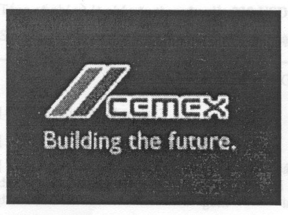 Mẫu nhãn hiệu CEMEX BUILDING THE FUTURE