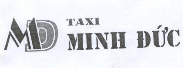 Mẫu nhãn hiệu MD TAXI Minh Đức