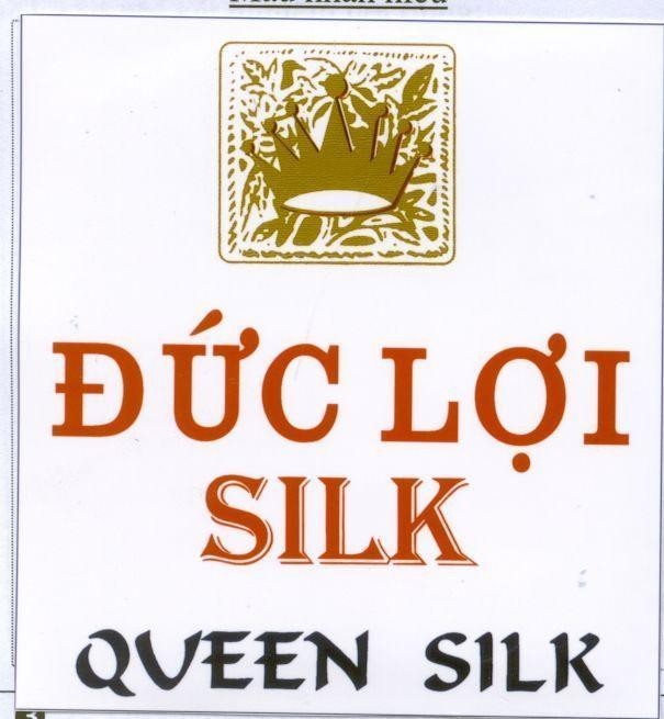 Mẫu nhãn hiệu Đức Lợi SILK QUEEN SILK