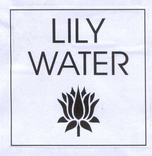 Mẫu nhãn hiệu LILY WATER