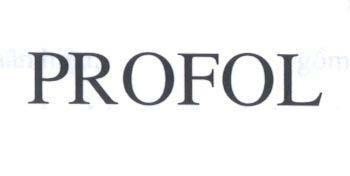 Mẫu nhãn hiệu PROFOL