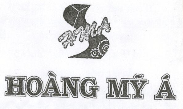 Mẫu nhãn hiệu HMA HOàNG Mỹ á