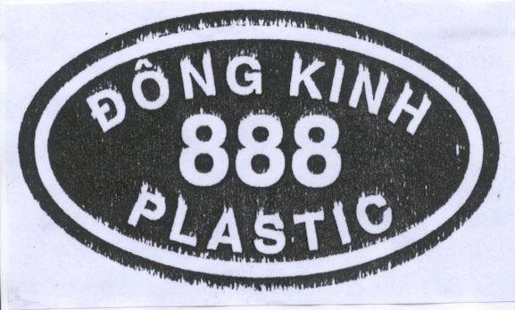 Mẫu nhãn hiệu ĐÔNG KINH 888 PLASTIC