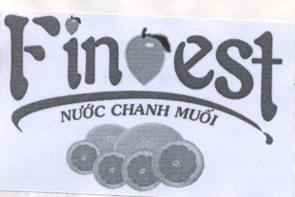 Mẫu nhãn hiệu FIN EST NứơC CHANH MUốI
