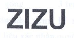 Mẫu nhãn hiệu ZIZU