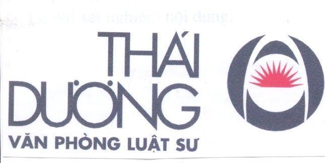 Mẫu nhãn hiệu Thái Dương văn phòng luật sư