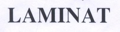 Mẫu nhãn hiệu LAMINAT