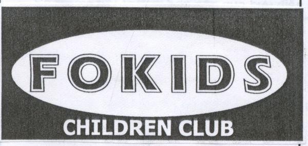 Mẫu nhãn hiệu FOKIDS CHILDREN CLUB