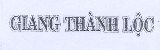 Mẫu nhãn hiệu GIANG THANH LOC