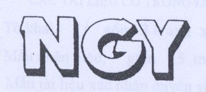 Mẫu nhãn hiệu NGY