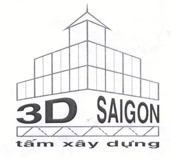 Mẫu nhãn hiệu 3D SAIGON Tấm xây dựng
