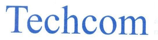 Mẫu nhãn hiệu TECHCOM
