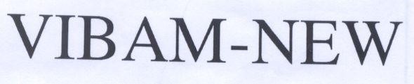 Mẫu nhãn hiệu VIBAM - NEW