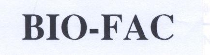 Mẫu nhãn hiệu BIO-FAC