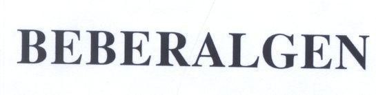 Mẫu nhãn hiệu BEBERALGEN