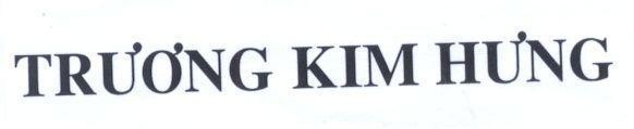 Mẫu nhãn hiệu Trương Kim Hưng