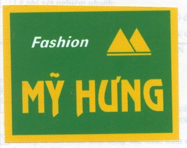 Mẫu nhãn hiệu FASHION Mỹ HƯNG