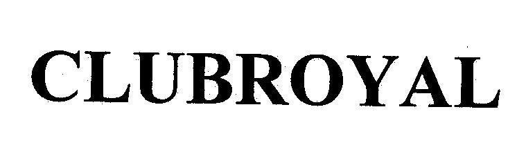 Mẫu nhãn hiệu CLUBROYAL