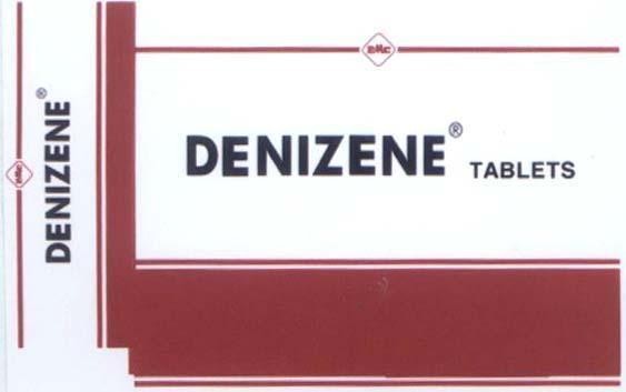 Mẫu nhãn hiệu DENIZEN TABLETS PMC