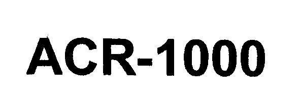 Mẫu nhãn hiệu ACR-1000