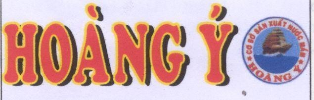 Mẫu nhãn hiệu Hoàng ý Cơ sở sản xuất nước mắm Hoàng ý