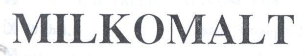 Mẫu nhãn hiệu MILKOMALT
