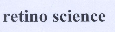Mẫu nhãn hiệu RETINO SCIENCE