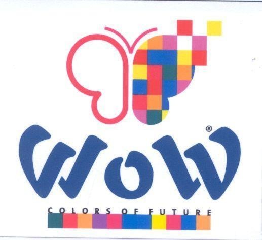 Mẫu nhãn hiệu WOW COLORS OF FUTURE