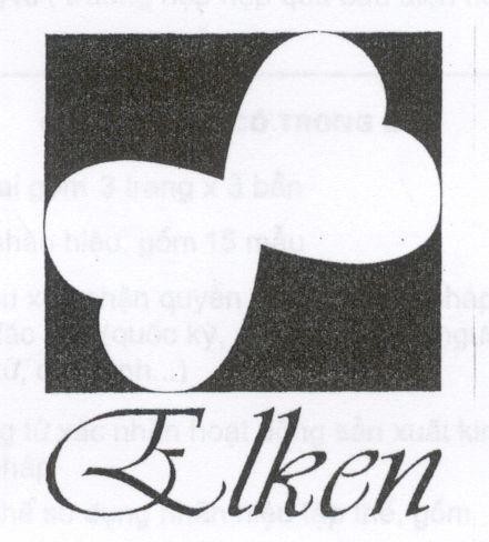 Mẫu nhãn hiệu ELKEN