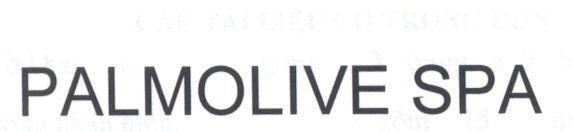 Mẫu nhãn hiệu PALMOLIVE SPA