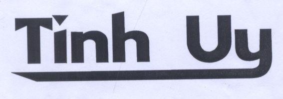 Mẫu nhãn hiệu TINH UY