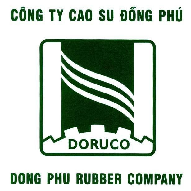 Mẫu nhãn hiệu DORUCO Công ty cao su Đồng Phú DONG PHU RUBBER COMPANY
